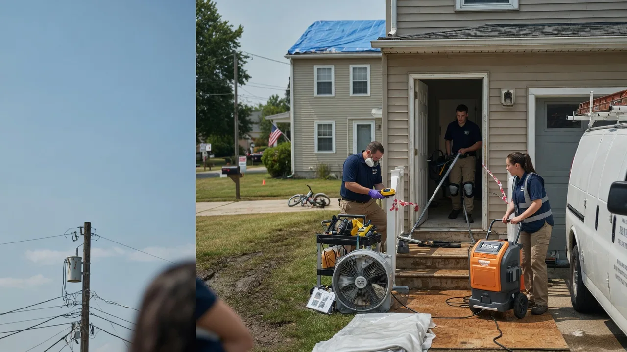 Water Damage Repair in Nescopeck, PA near me